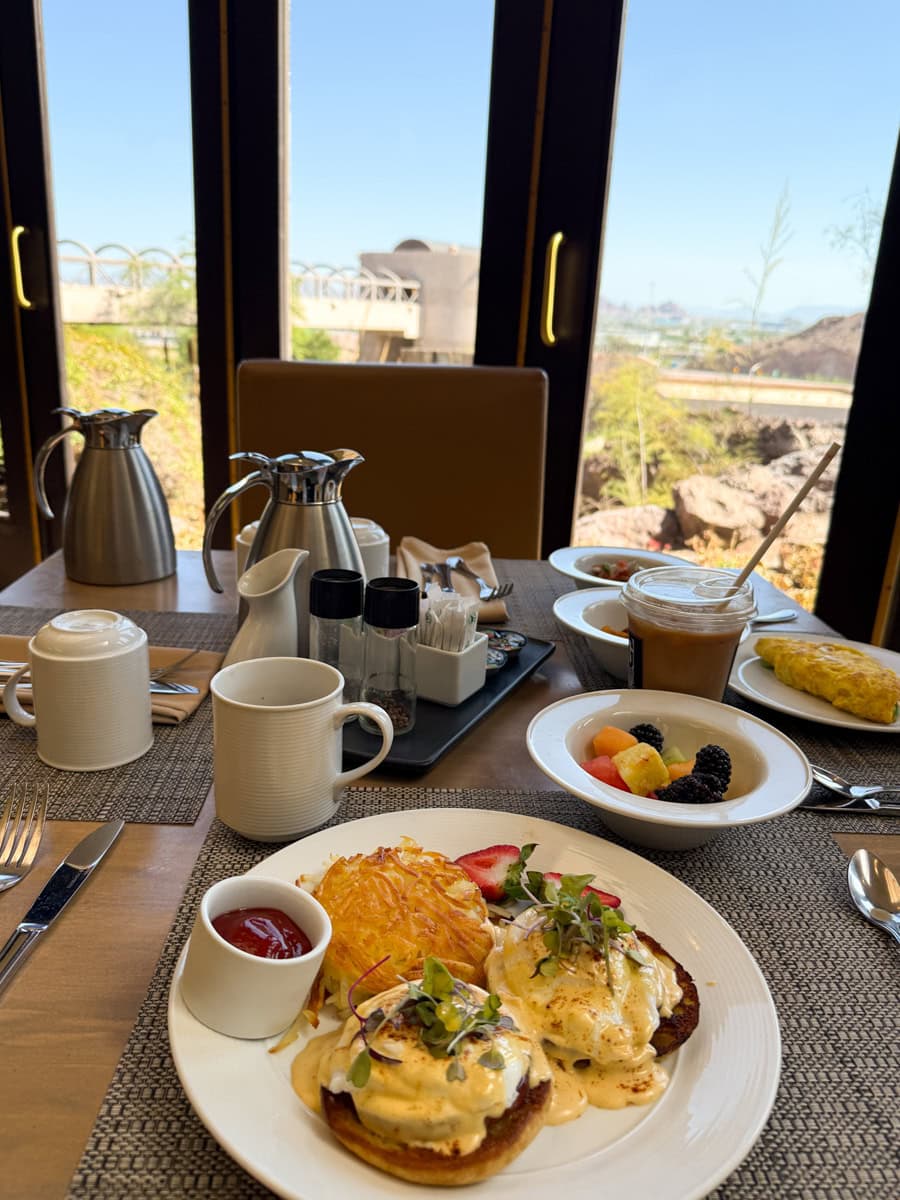 Breakfast at The Buttes in Tempe