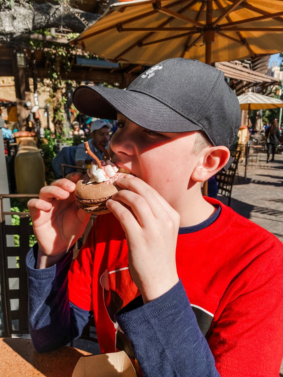 Food is part of the fun at at Disneyland with kids