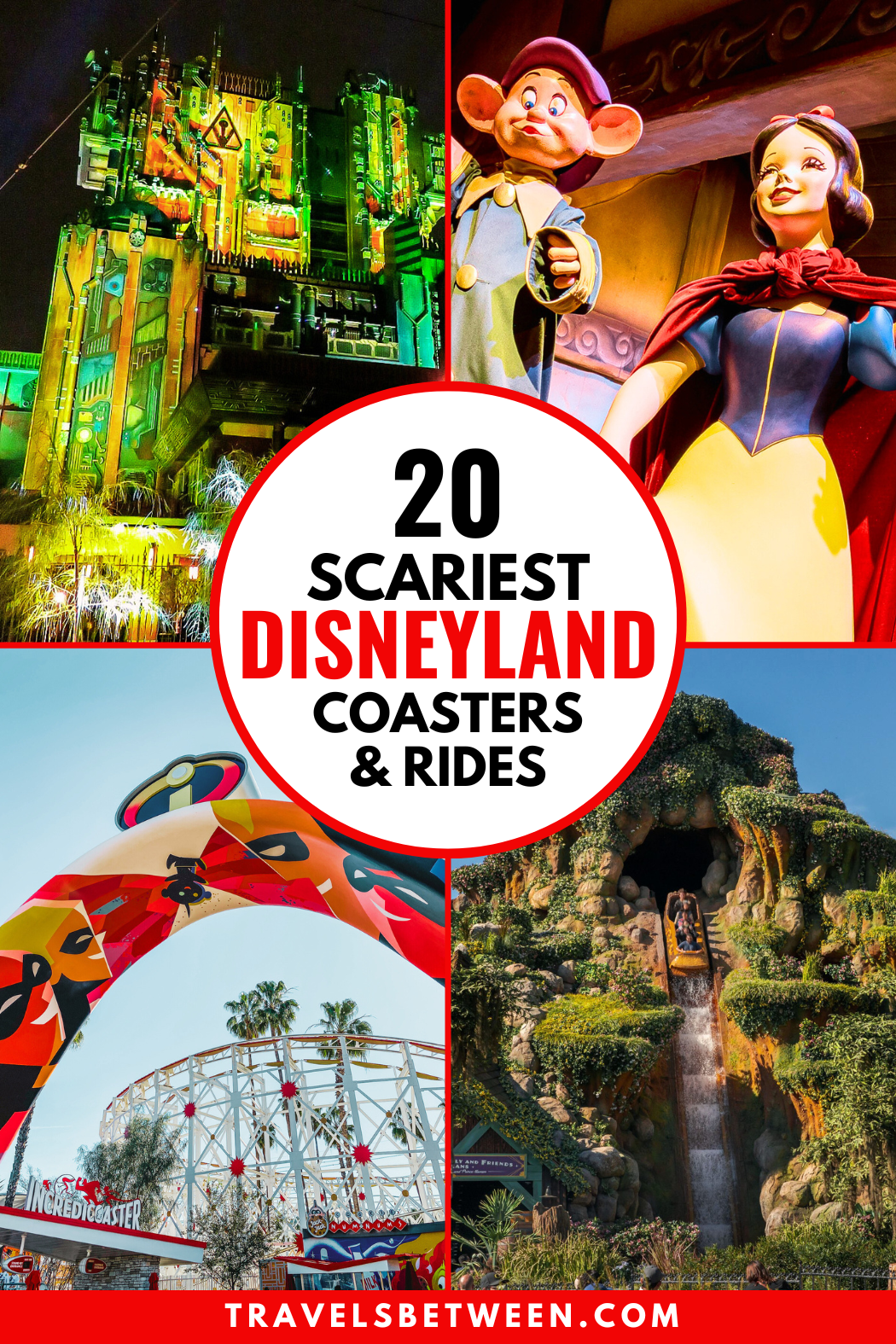 Scariest Roller Coasters and Rides at Disneyland