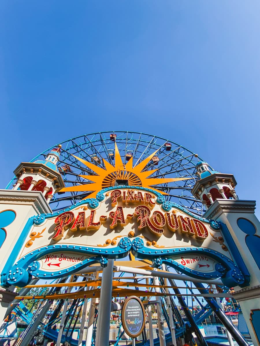 Pixar Pal-A-Round at Pixar Pier 