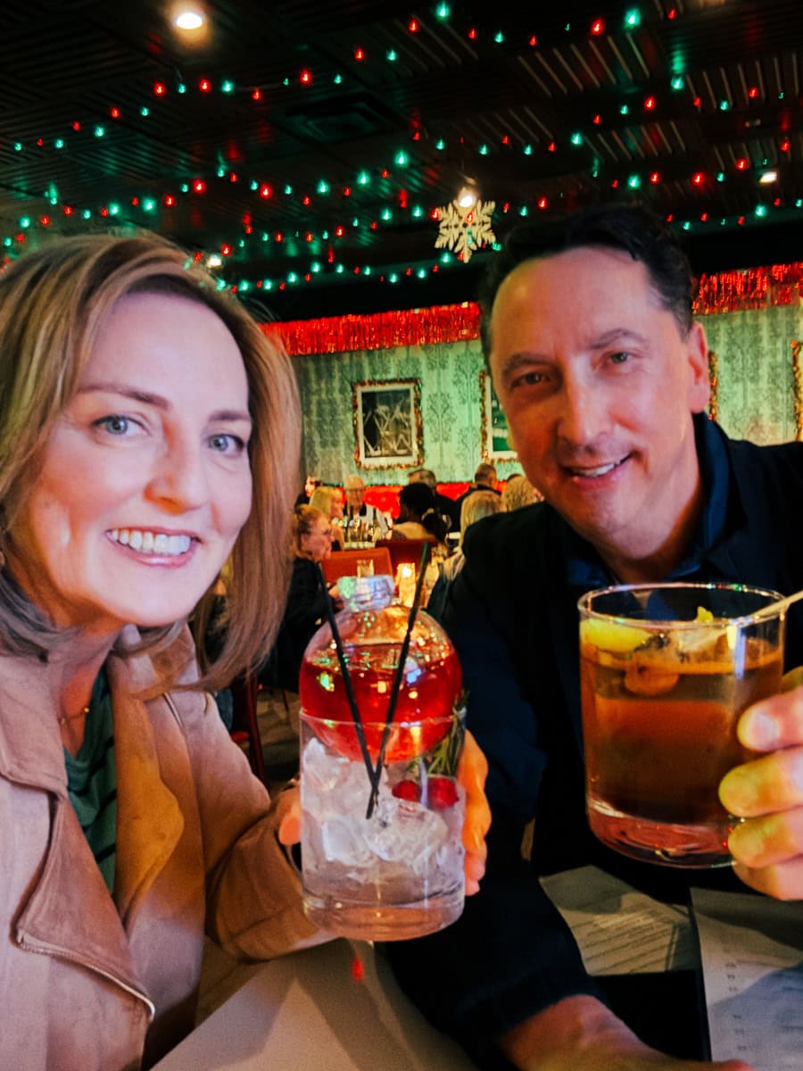 Christmassy cocktails at Pubblico Italian Eatery