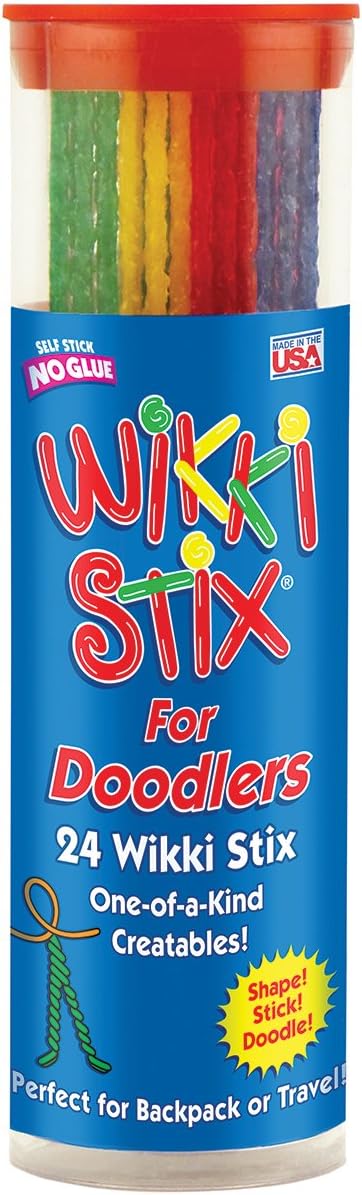 Wikki Stix for Doodlers - Kid's Travel Essential