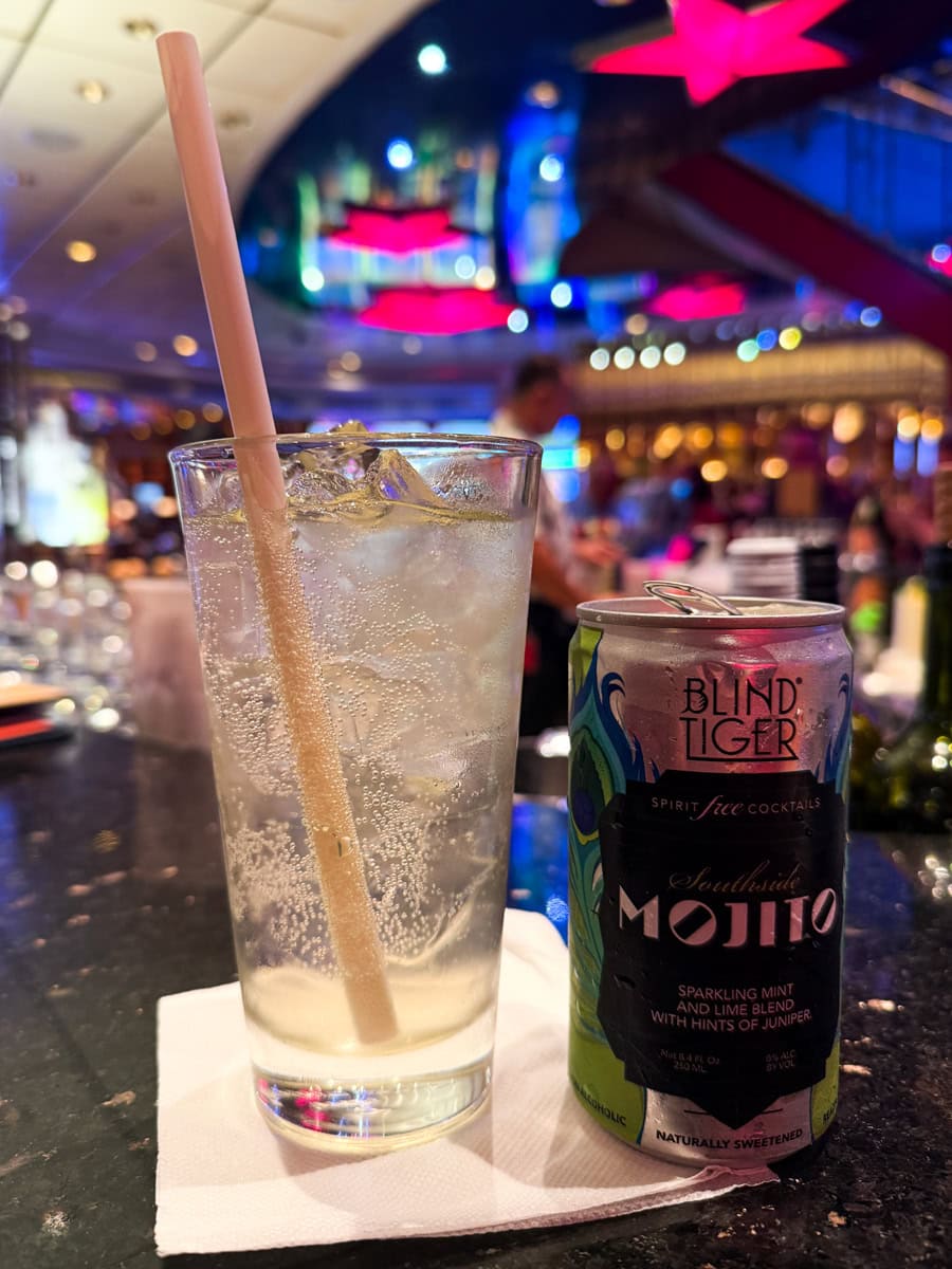 Blind Tiger Mojito aboard a Royal Caribbean Cruise