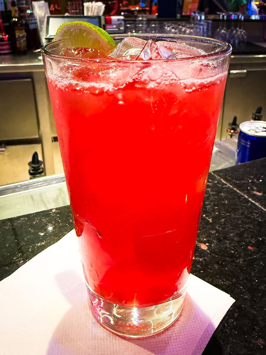 Royal Caribbean's Crave the Wave mocktail