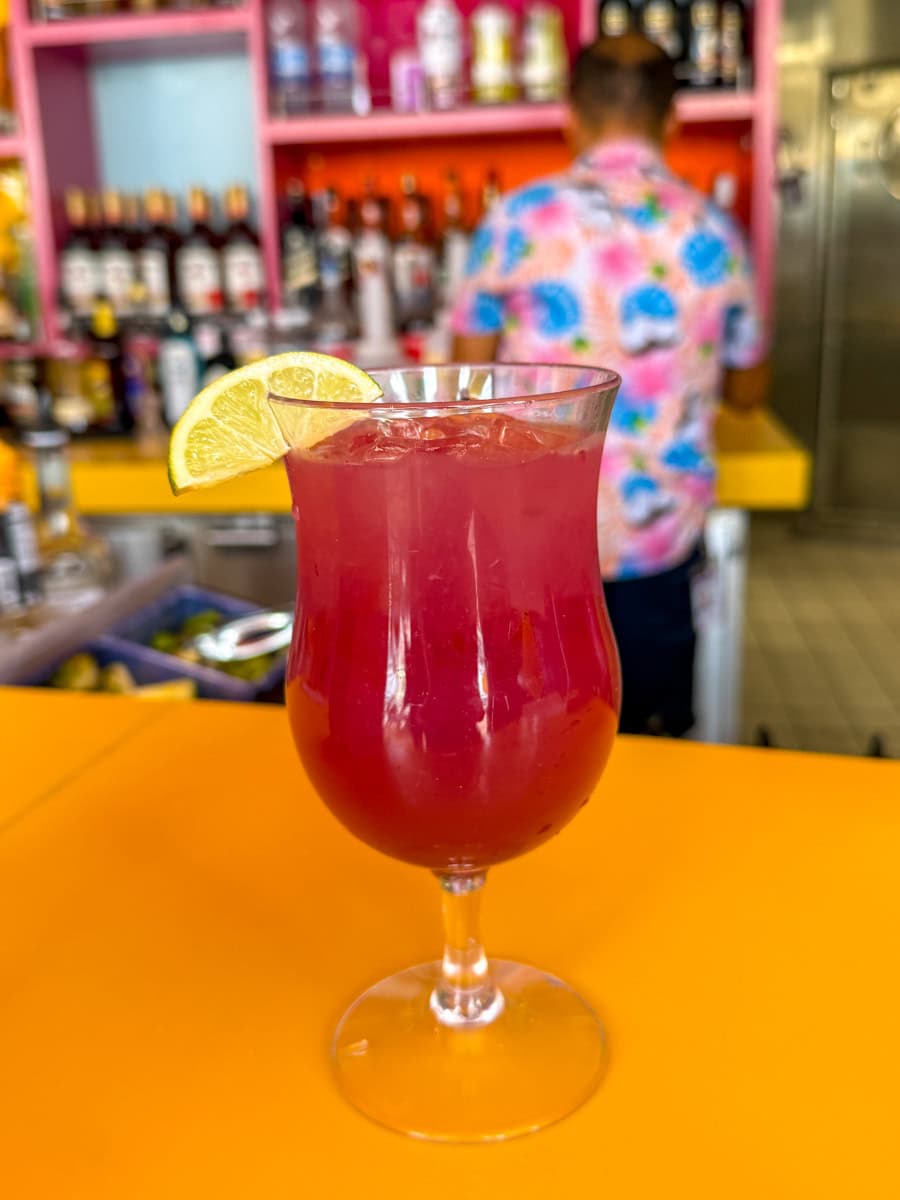Royal Caribbean Lush Life mocktail