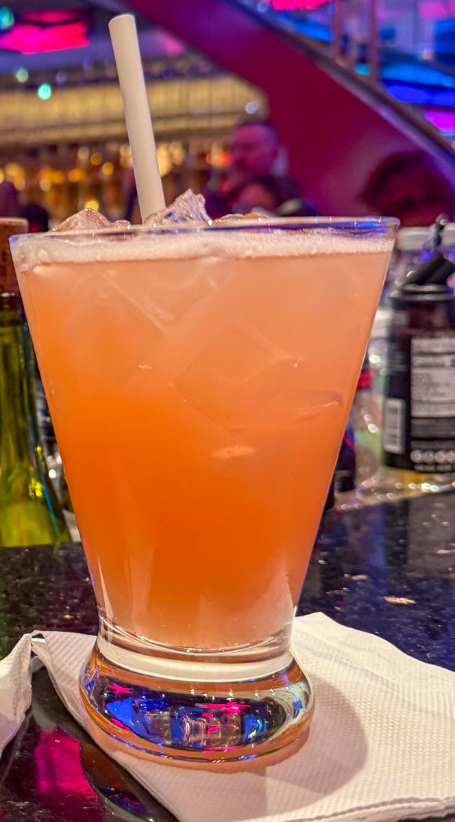 Mule Kickback mocktail on a Royal Caribbean Casino