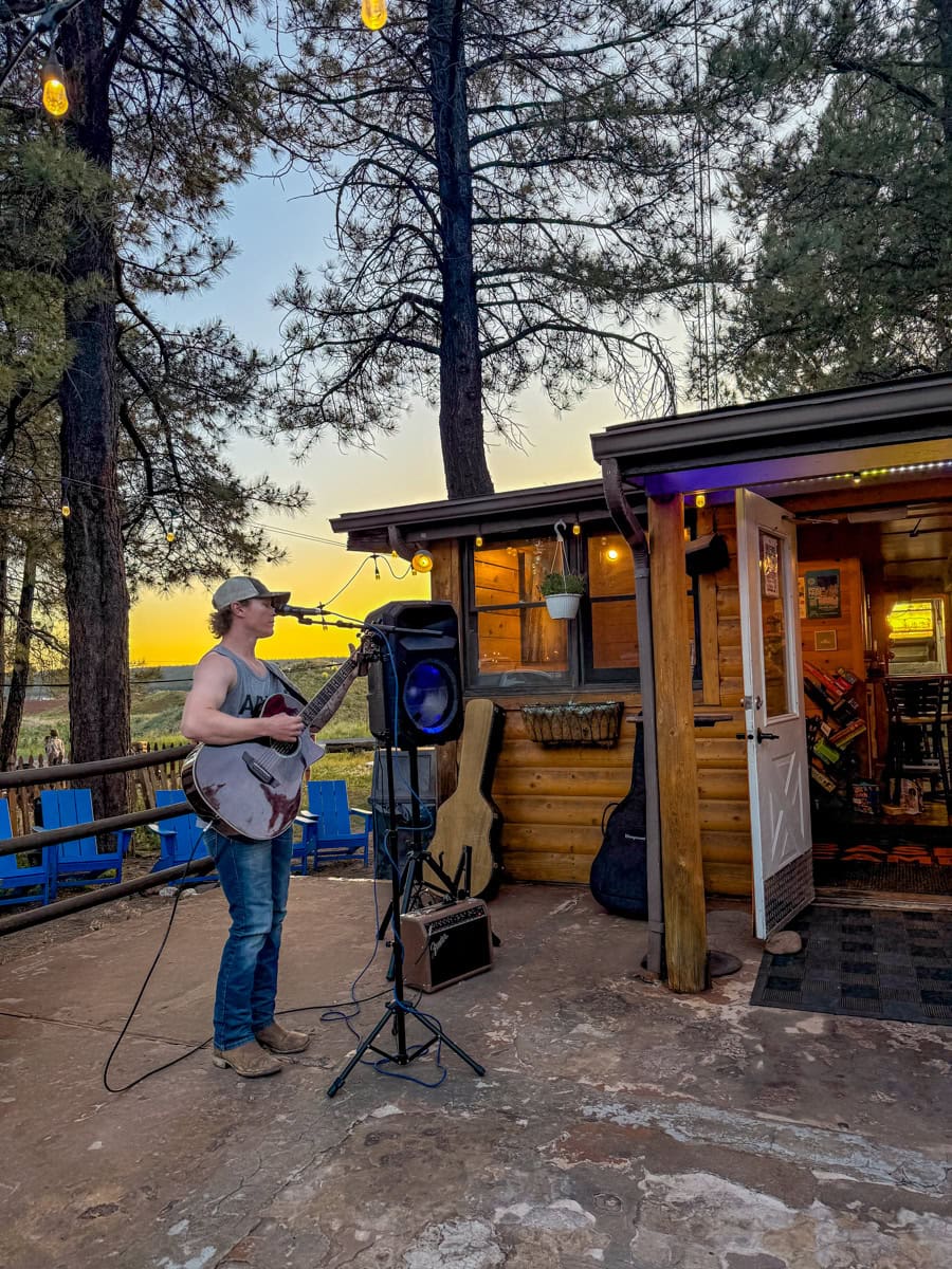 Live music at Basecamp at Snowbowl