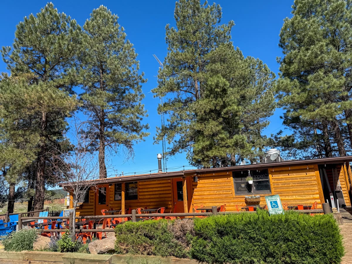Basecamp at Snowbowl's Basecamp Restaurant exterior