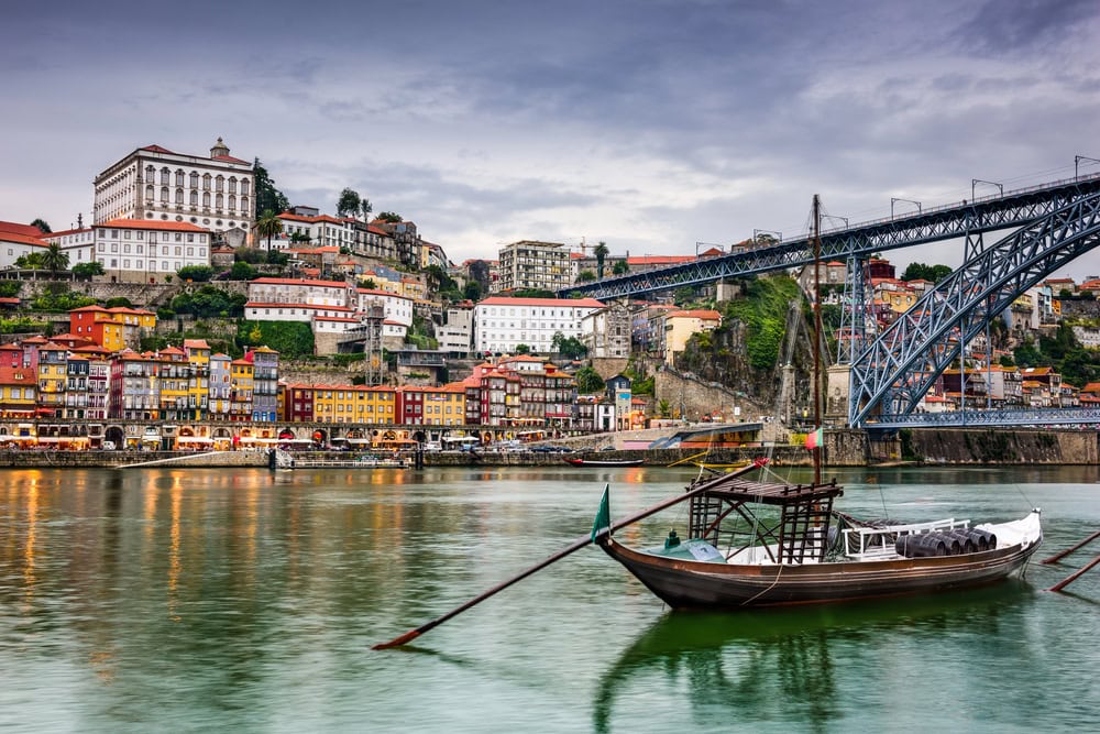 View of Porto from the Douro River