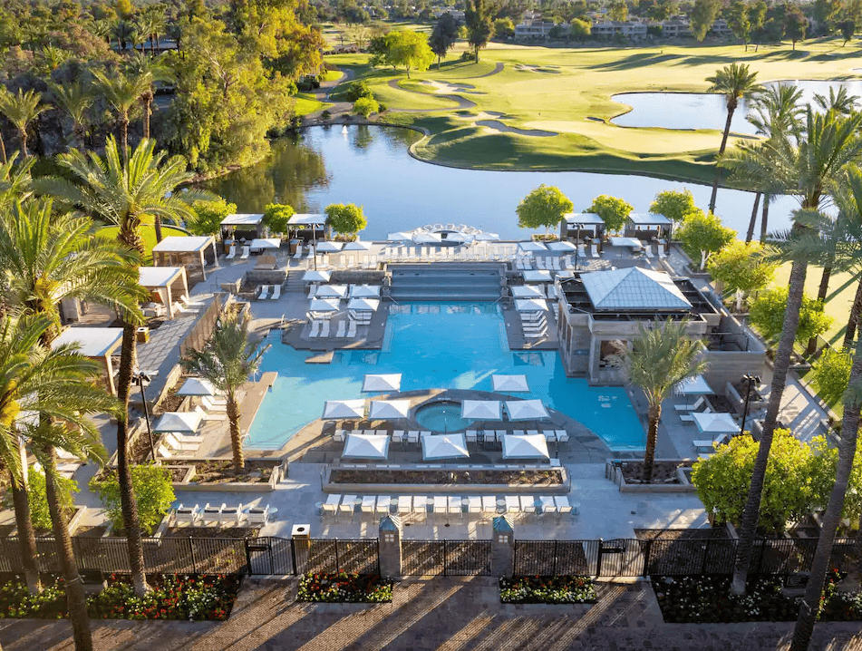 Grand Hyatt Scottsdale Resort & Spa from above