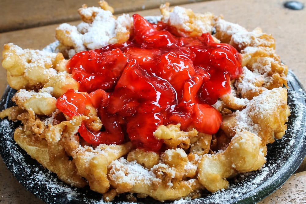 Find fair food like funnel cakes at Valleyfair