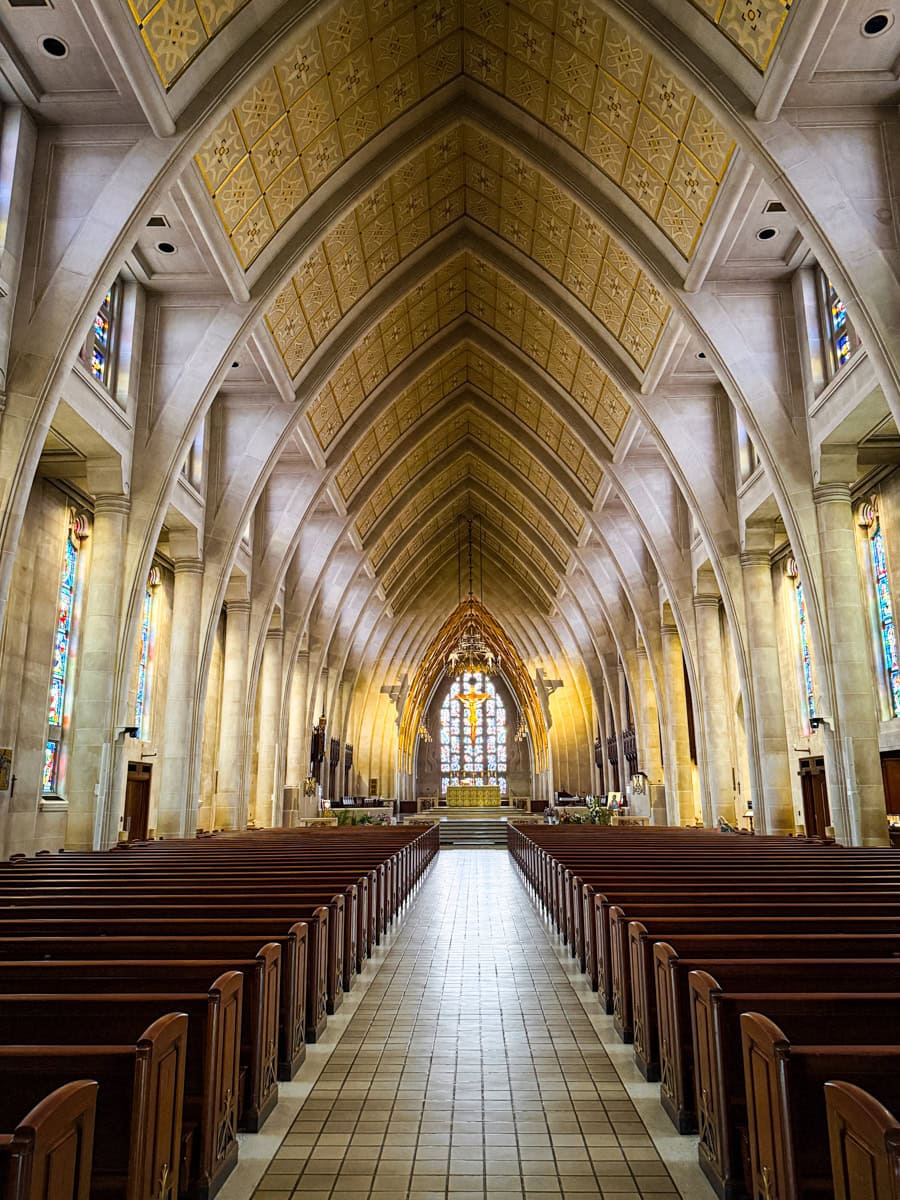 Interior of Cathedral of Saint Joseph the Workman