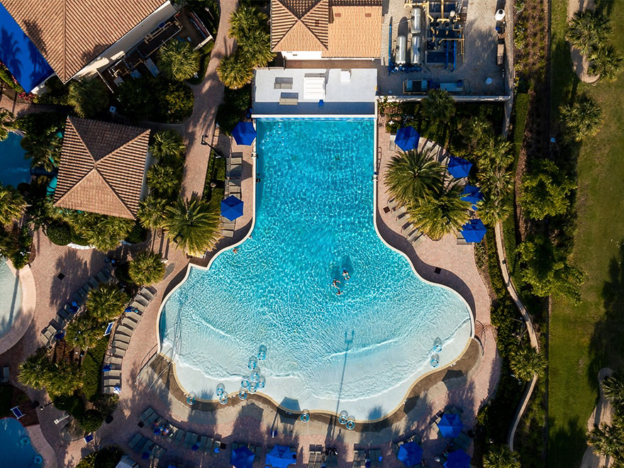 Wave pool at Omni Orlando at ChampionsGate