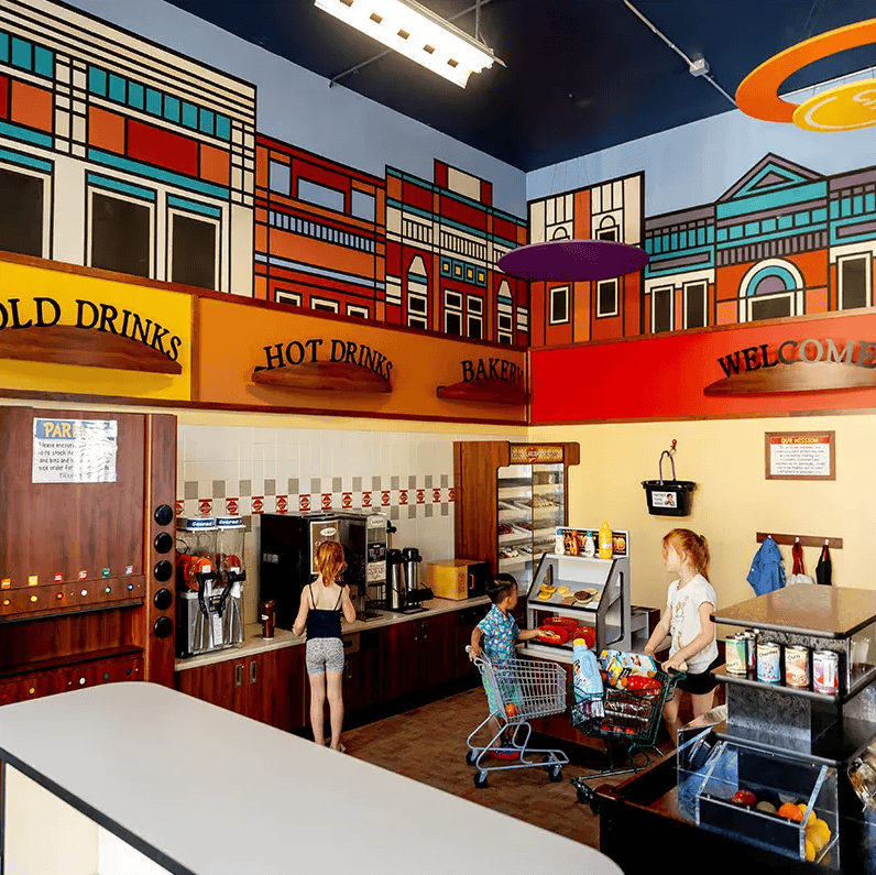 Kid Kwik Trip exhibit at the Children's Museum of La Crosse