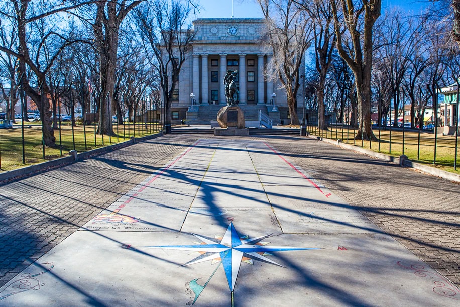 Prescott's Courthouse Square in Arizona